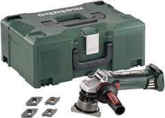 Metabo - 45° Bevel Angle, 5/32" Bevel Capacity, 7,000 RPM, Cordless Beveler - 5.5 Amps, 1/8" Min Workpiece Thickness - Makers Industrial Supply