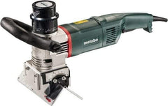 Metabo - 0 to 90° Bevel Angle, 5/8" Bevel Capacity, 12,000 RPM, 900 Power Rating, Electric Beveler - 14.2 Amps, 1/4" Min Workpiece Thickness - Makers Industrial Supply