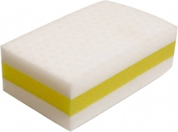 O-Cedar - 4-1/2" Long x 2-3/4" Wide x 1-1/2" Thick Eraser - Heavy-Duty, White - Makers Industrial Supply