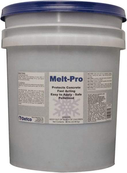 Detco - 50 Lb Pail Sodium Chloride Granules - Effective to -6°F - Makers Industrial Supply