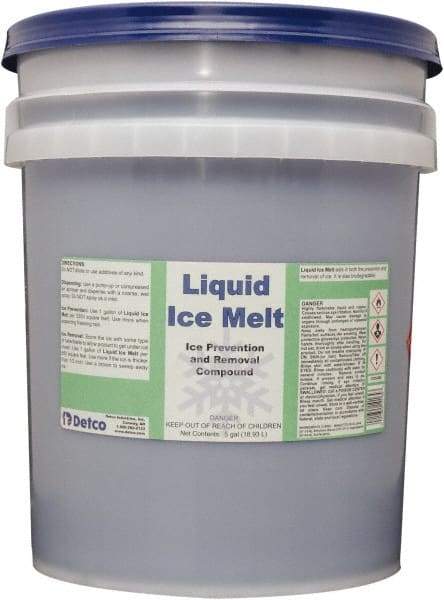 Detco - 5 Gal Pail Urea/Glycol Blend Liquid - Effective to 0°F - Makers Industrial Supply