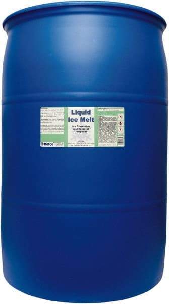 Detco - 55 Gal Drum Urea/Glycol Blend Liquid - Effective to 0°F - Makers Industrial Supply