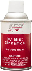 Detco - 7 oz Air Freshener Dispenser Refill - Cinnamon, Compatible with EQD004 - Makers Industrial Supply