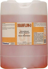 Detco - 5 Gal Liquid Drain Cleaner - Citrus Scent, Drum - Makers Industrial Supply