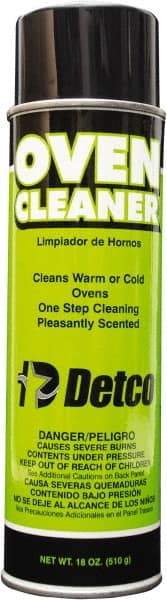 Detco - 18 oz Aerosol Oven Cleaner - Comes in Aerosol - Makers Industrial Supply