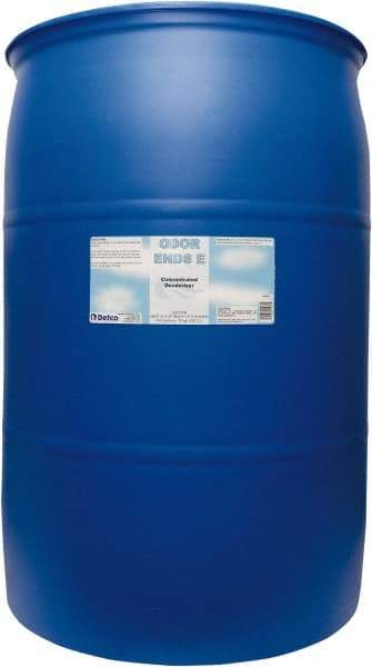 Detco - 55 Gal Drum Deodorizer - Liquid, Unscented, Concentrated, Environmentally Safe - Makers Industrial Supply