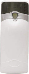 Detco - 0.01 Cu Ft Coverage, White Metered Aerosol Dispenser - D Battery Required - Makers Industrial Supply