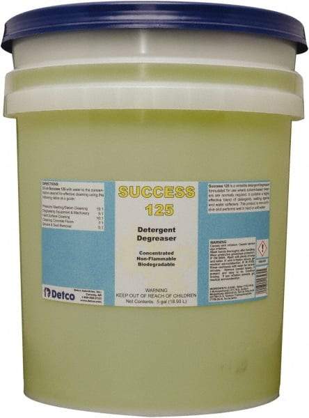 Detco - 5 Gal Bucket Cleaner/Degreaser - Liquid, Butyl-Based, Unscented - Makers Industrial Supply