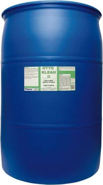 Detco - 55 Gal Drum Cleaner/Degreaser - Liquid, Alkaline, Unscented - Makers Industrial Supply