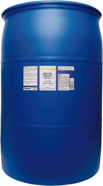 Detco - 55 Gal Drum Cleaner/Degreaser - Liquid, Alkaline, Unscented - Makers Industrial Supply