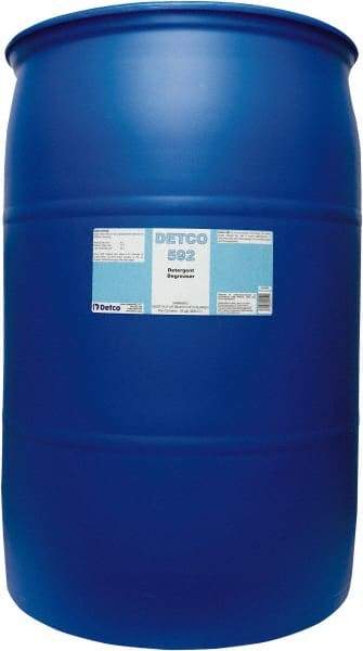 Detco - 55 Gal Drum Cleaner/Degreaser - Liquid, Butyl-Free, Unscented - Makers Industrial Supply