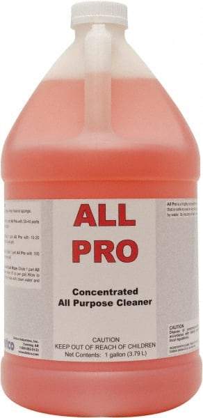 Detco - 1 Gal Bottle All-Purpose Cleaner - Liquid, Neutral Cleaner, Citrus - Makers Industrial Supply