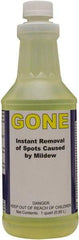 Detco - 32 oz Bottle Mildew Remover - Liquid, Water-Based, Unscented - Makers Industrial Supply