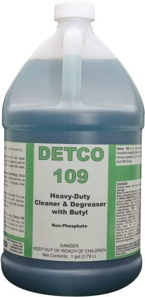 Detco - 1 Gal Bottle Cleaner/Degreaser - Liquid, Butyl-Based, Unscented - Makers Industrial Supply