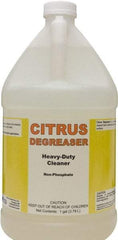 Detco - 1 Gal Bottle Cleaner/Degreaser - Liquid, Butyl-Based, Citrus - Makers Industrial Supply