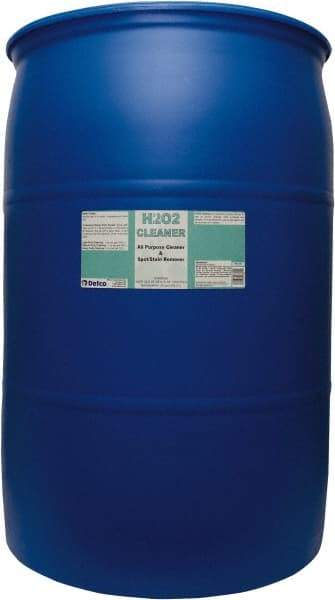 Detco - 55 Gal Drum All-Purpose Cleaner - Liquid, Peroxide, Unscented - Makers Industrial Supply