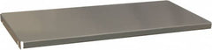 Durham - Gray, Steel, Cabinet Shelf - 23-1/2" Wide x 21-3/8" Deep x 3" High Body - Makers Industrial Supply