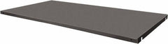 Durham - Gray, Steel, Cabinet Shelf - 33-15/16" Wide x 20-27/32" Deep x 3" High Body - Makers Industrial Supply