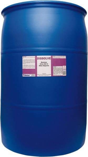 Detco - 55 Gal Drum Carpet & Upholstery Spot Remover - Unscented - Makers Industrial Supply