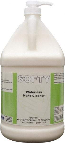 Detco - 1 Gal Bottle Waterless Cream Waterless Hand Cleaner - White, Banana Scent - Makers Industrial Supply