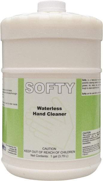 Detco - 1 Gal Bottle Waterless Cream Waterless Hand Cleaner - White, Banana Scent - Makers Industrial Supply