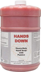 Detco - 1 Gal Bottle Gel Hand Cleaner with Grit - Red, Cherry Scent - Makers Industrial Supply