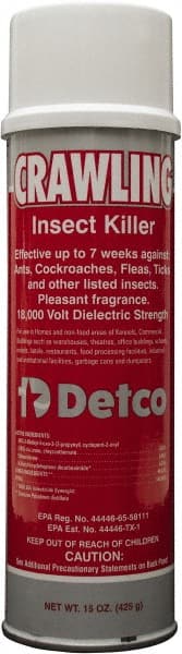 Detco - 20 fl oz Aerosol Crawling Insect Killer - Makers Industrial Supply