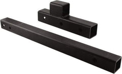 Erickson Manufacturing - Steel Tailgate Extender High Mount Adapter - 2" Wide x 24" Long, Black, For Use with The Big Bed Sr. & The Big Bed Jr. - Makers Industrial Supply