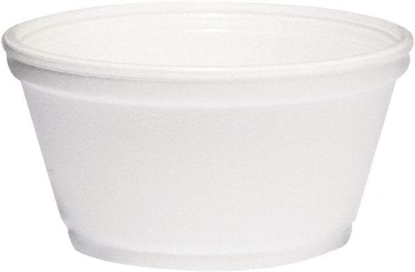 DART - Foam Container, 8 oz, 1000/Carton - White - Makers Industrial Supply