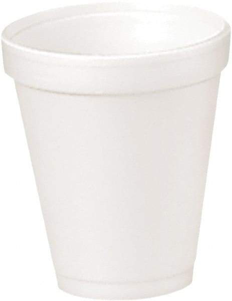 DART - Foam Drink Cups, 4 oz, 25/Bag, 40 Bags/Carton - White - Makers Industrial Supply