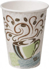 Dixie - Hot Cups, Paper, 10 oz, 500/Carton - Coffee Dreams Design - Makers Industrial Supply