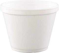 DART - Food Containers, Foam, 12 oz, 25/Bag, 20 Bags/Carton - White - Makers Industrial Supply