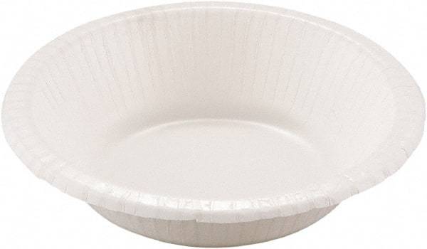 Dixie Basic - Basic Paper Dinnerware, Bowls, 12 oz, 1000/Carton - White - Makers Industrial Supply