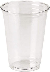 Dixie - Clear Plastic PETE Cups, Cold, 10 oz, WiseSize, 25/Pack, 20 Packs/Carton - Clear - Makers Industrial Supply