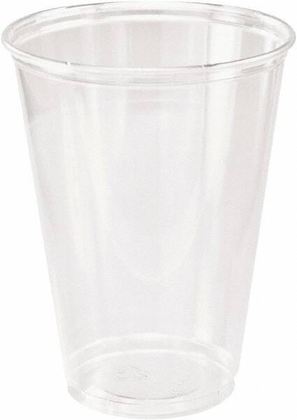 Solo - Ultra Clear Cups, Tall, 10 oz, PET, 50/Bag, 1000/Carton - Clear - Makers Industrial Supply