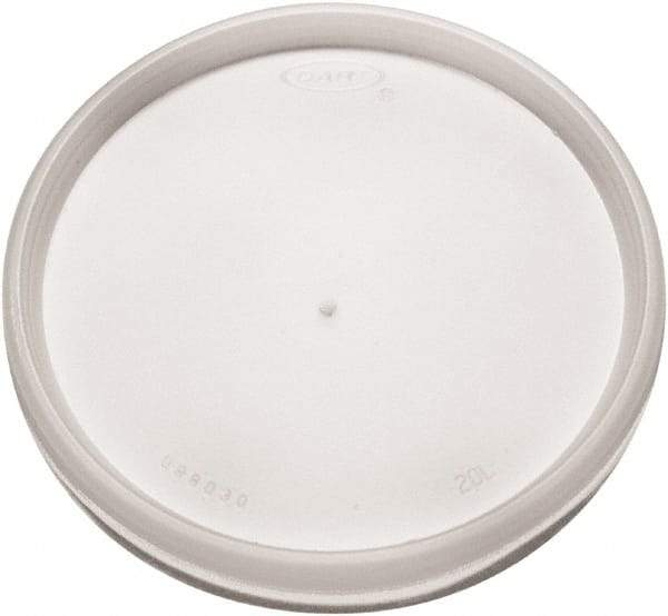 DART - Plastic Lids, for 8, 12, 16 oz Hot/Cold Foam Cups, Vented, 1000/Carton - Translucent - Makers Industrial Supply