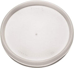 DART - Plastic Lids, for 8, 12, 16 oz Hot/Cold Foam Cups, Vented, 1000/Carton - Translucent - Makers Industrial Supply