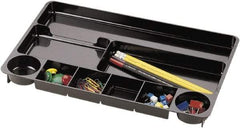 UNIVERSAL - Black Drawer Organizer - Plastic - Makers Industrial Supply