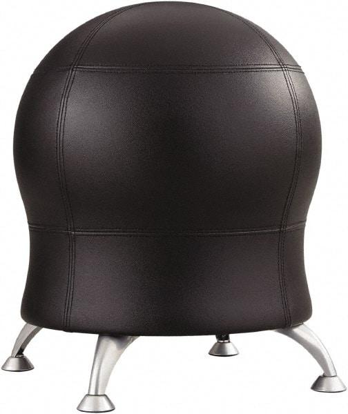 Safco - Black Vinyl Ball Chair - 18-3/4" Wide x 23" High - Makers Industrial Supply