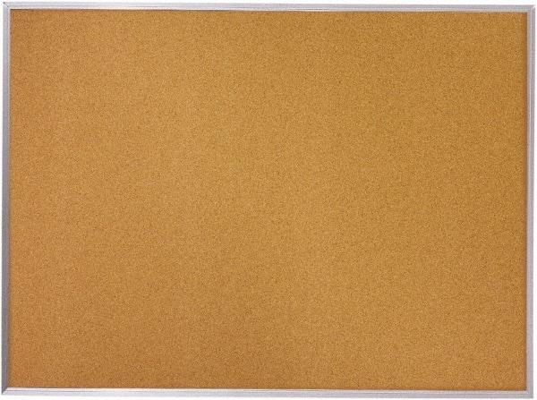 Mead - 36" Wide x 24" High Open Cork Bulletin Board - Natural (Color) - Makers Industrial Supply