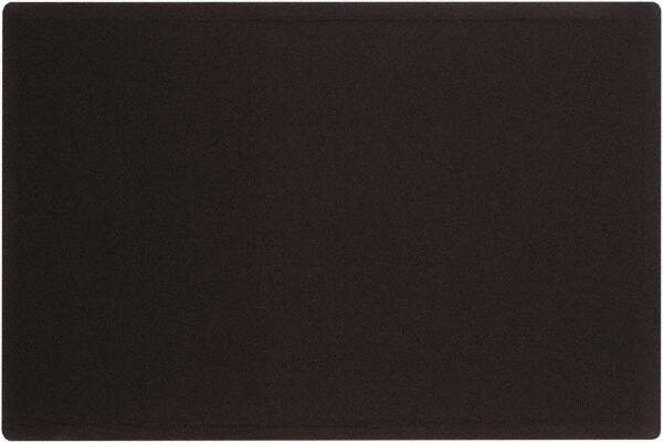 Quartet - 48" Wide x 36" High Cork Bulletin Board - Fabric, Black - Makers Industrial Supply