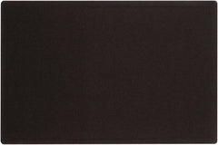 Quartet - 48" Wide x 36" High Cork Bulletin Board - Fabric, Black - Makers Industrial Supply