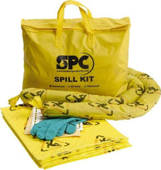 Brady SPC Sorbents - 5 Gal Capacity Chemical Spill Kit - 5 Gal Nylon Bag - Makers Industrial Supply