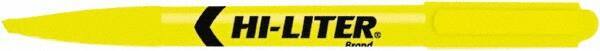 HiLiter - Fluorescent Yellow Highlighter - Chisel Tip, AP Nontoxic Ink - Makers Industrial Supply