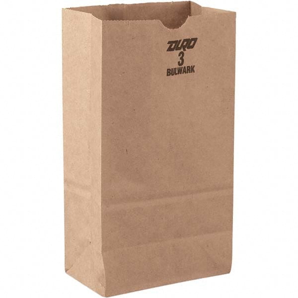 GEN - 1 500-Piece 4-3/4 x 3-1/2" Kraft Grocery Bag - Makers Industrial Supply