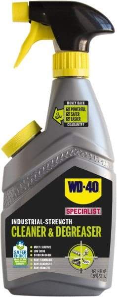 WD-40 Specialist - 24 oz Bottle Cleaner/Degreaser - Liquid, Biodegradable, Pleasant - Makers Industrial Supply