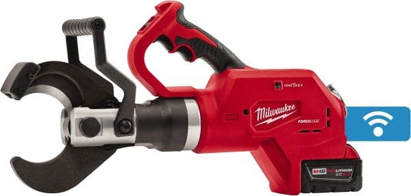 Milwaukee Tool - 75 Sq mm Cutting Capacity Cordless Cutter - Makers Industrial Supply