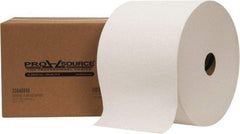 PRO-SOURCE - Dry General Purpose Wipes - Jumbo Roll, 12" x 11" Sheet Size, White - Makers Industrial Supply