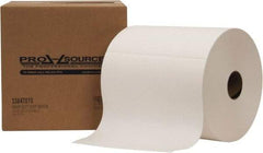 PRO-SOURCE - Dry Shop Towel/Industrial Wipes - Jumbo Roll, 12" x 12" Sheet Size, White - Makers Industrial Supply