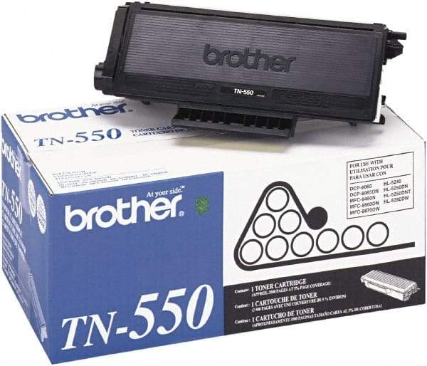 Brother - Black Toner Cartridge - Use with Brother DCP-8060, 8065DN, HL-5240, 5250DN, 5250DNT, 5280DW, MFC-8460N, 8660DN, 8670DN, 8860DN, 8870DW - Makers Industrial Supply